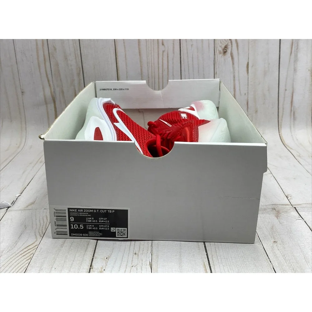 Nike Air Zoom GT Cut TB Promo University Red Size 9 DM5039 600